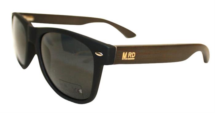 Wooden Sunnies Black with Black arms